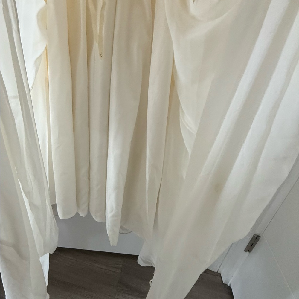 Bridal Dress - Galina Signature, floor length, flowy, lace and crystal detail - Picture 10 of 15